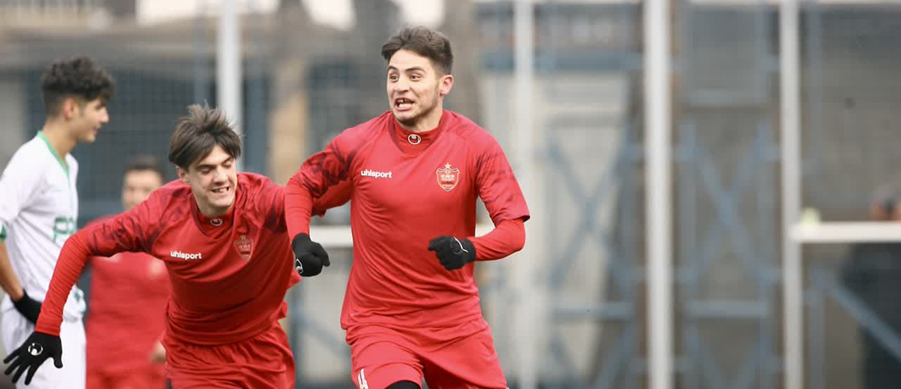 جوانان پرسپولیس در یک بازی برتر به پیروزی رسیدند